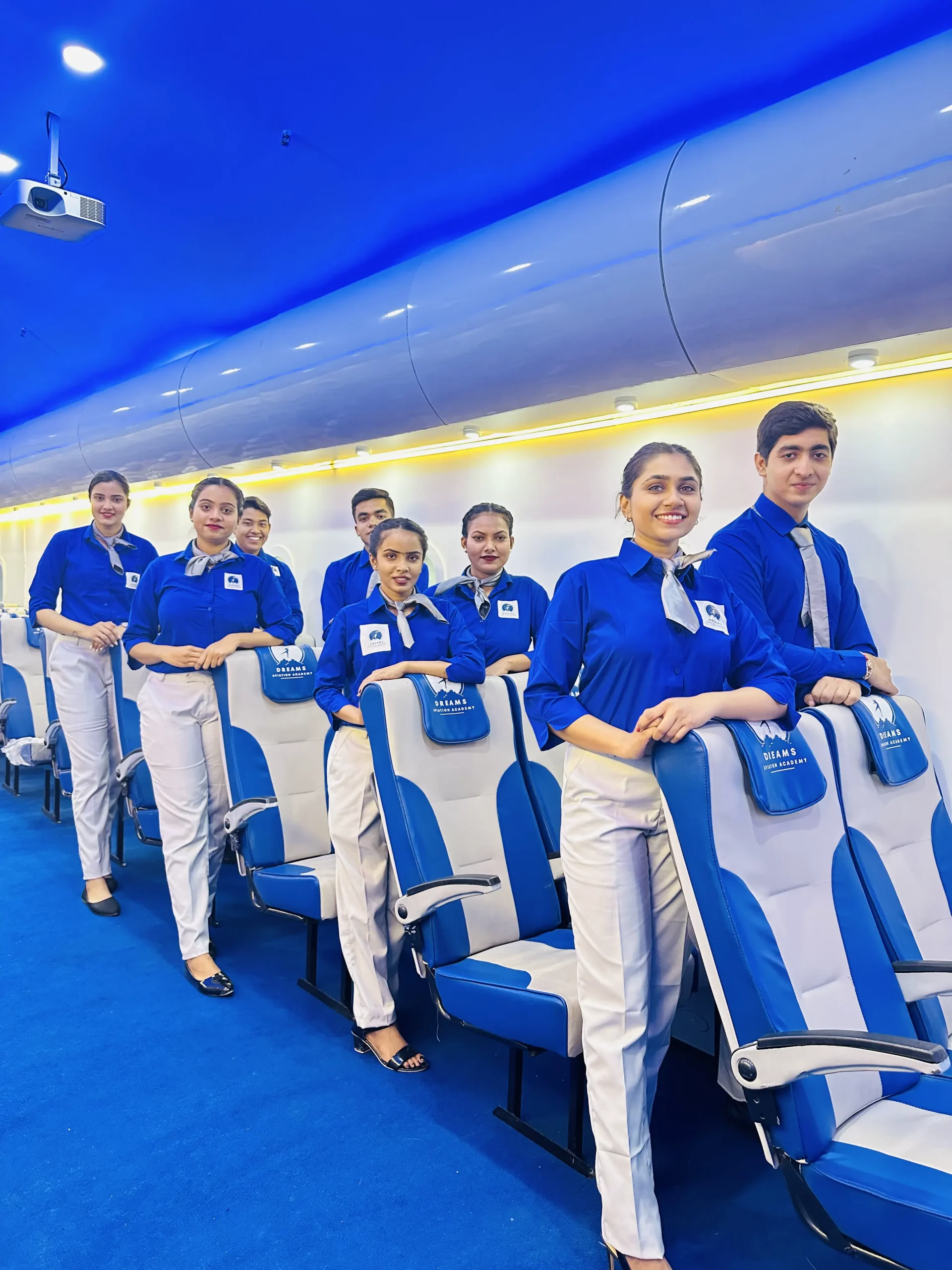 Airhostess/Cabin Crew Training — training at Dreams Aviation Academy Vadodara